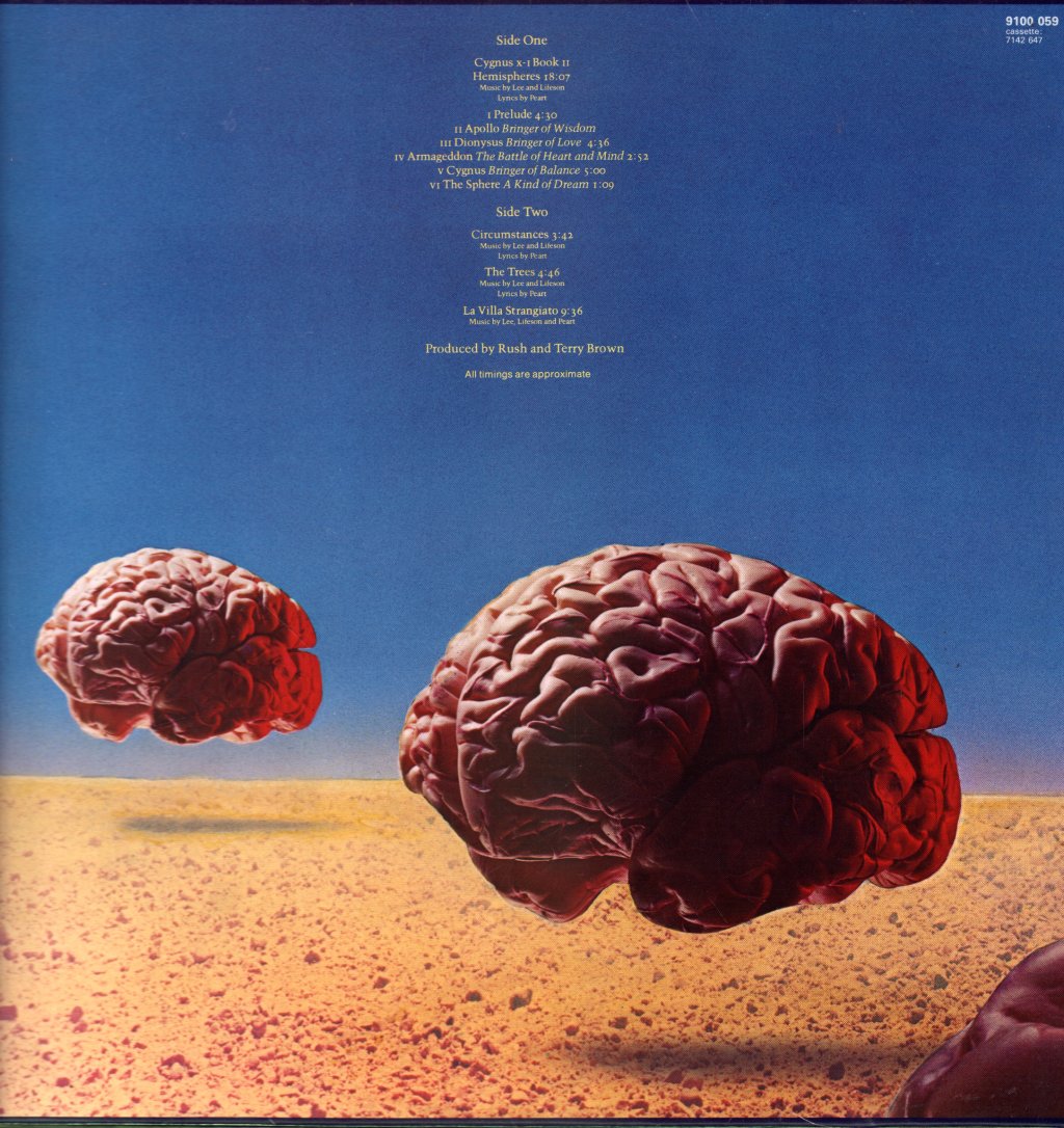 Rush - Hemispheres - Lp