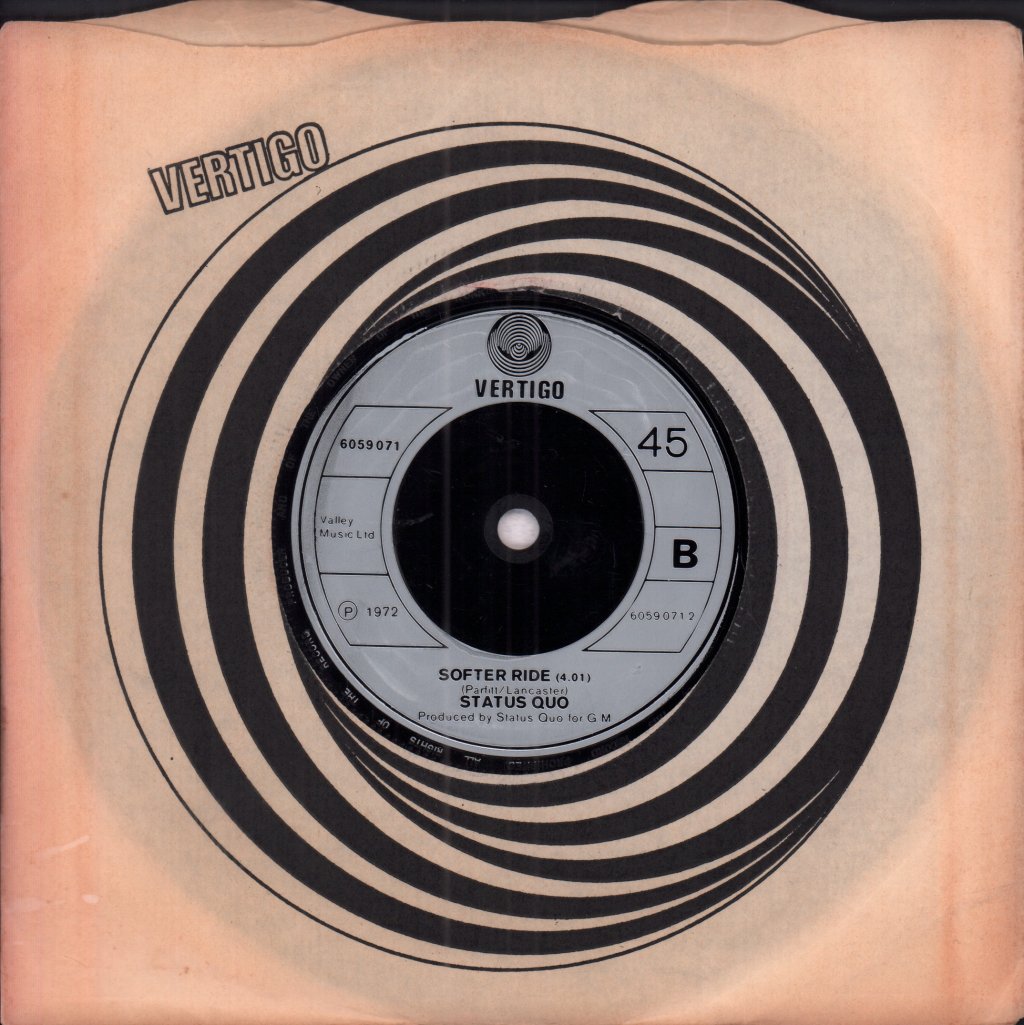Status Quo - Paper Plane - 7 Inch