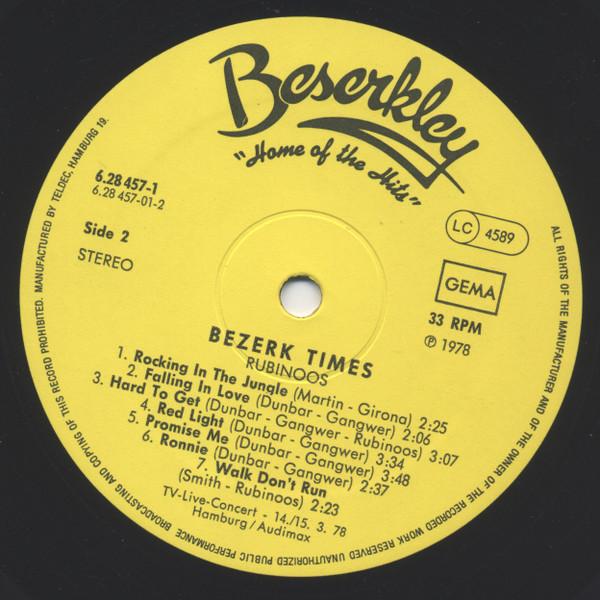 Various Artists - Bezerk Times - Double Lp
