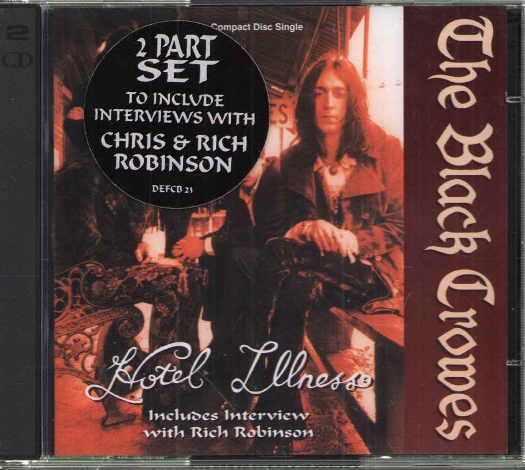 Black Crowes - Hotel Illness - Cd