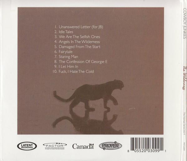 Cowboy Junkies - Wilderness The Nomad Series Volume 4 - Cd