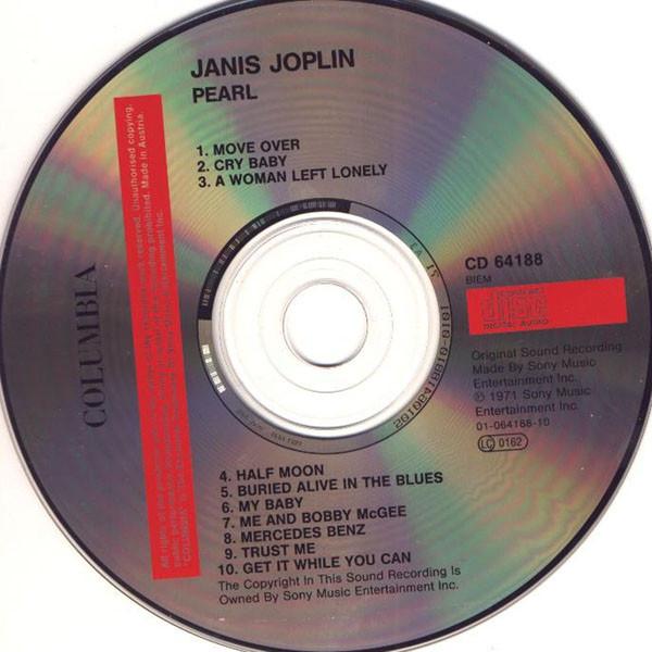 Janis Joplin - Pearl - Cd
