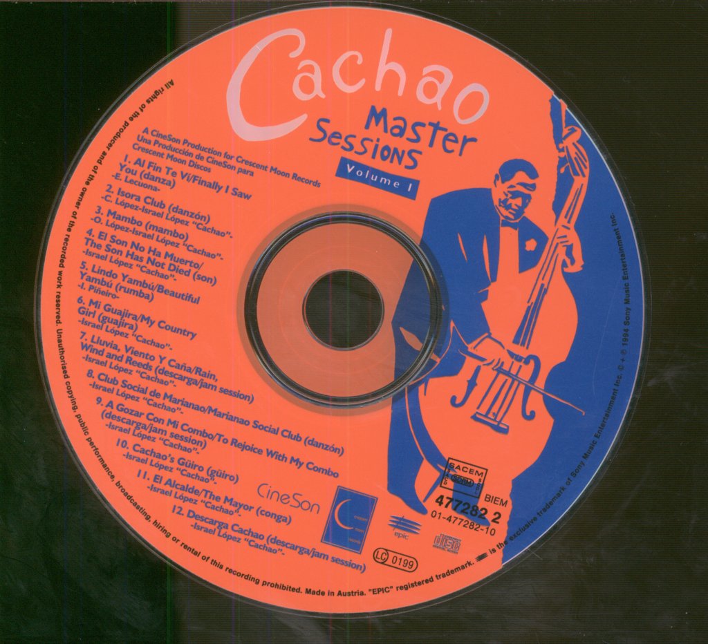 Cachao - Master Sessions Volume I - Cd