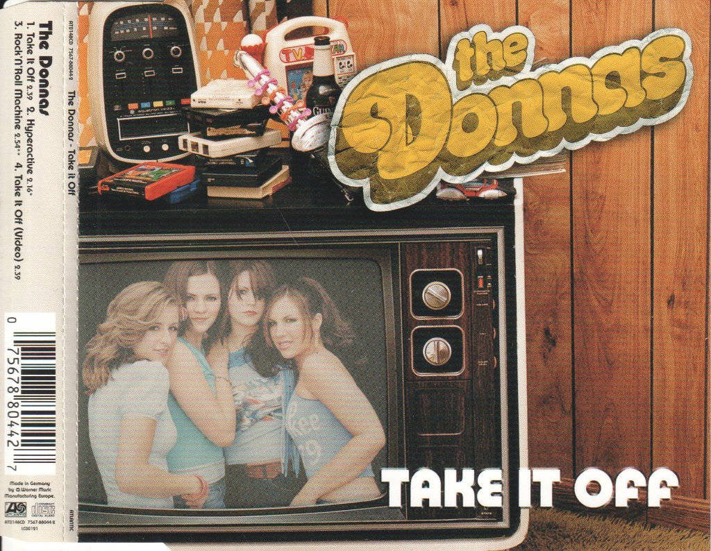 Donnas - Take It Off - Cd