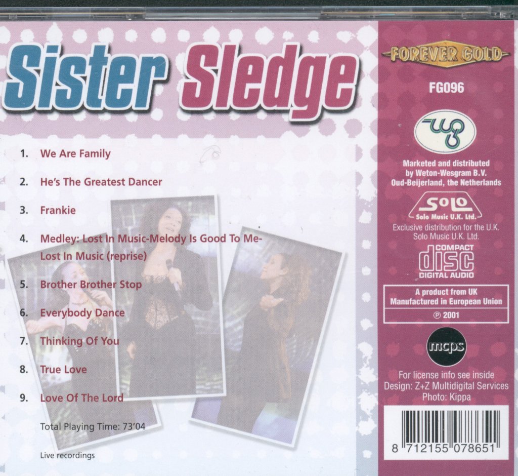 Sister Sledge - Sister Sledge - Cd