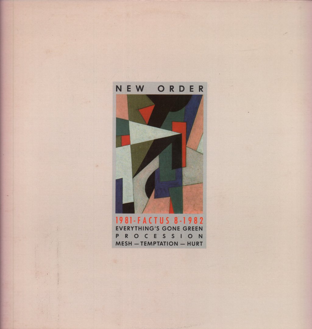 New Order - 1981-Factus 8-1982 - 12 Inch