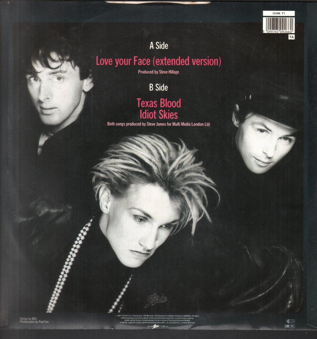 Boom Boom Room - Love Your Face - 12 Inch