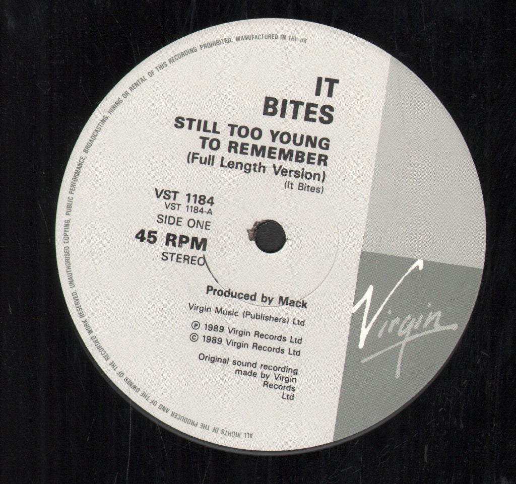 It Bites - Still Too Young To Remember - 12 Inch