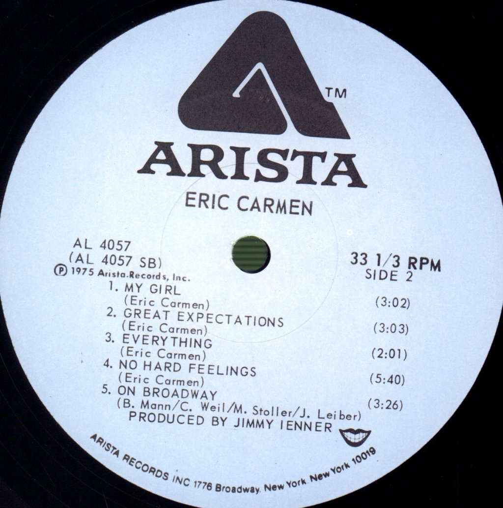 Eric Carmen - Eric Carmen - Lp