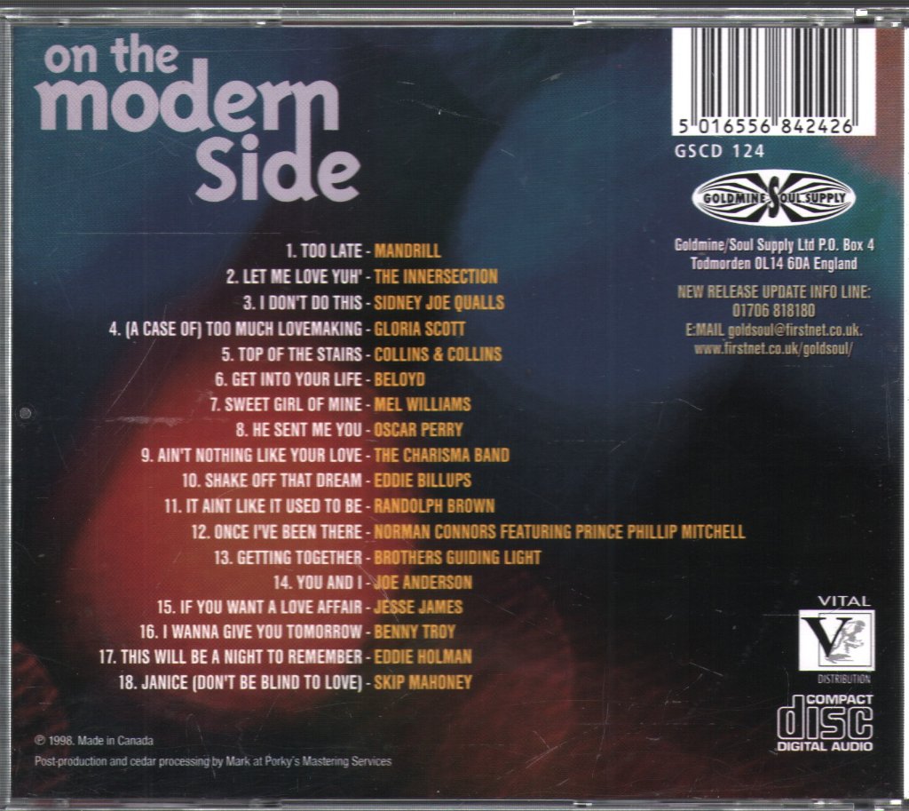 Various Artists - On The Modern Side - Cd