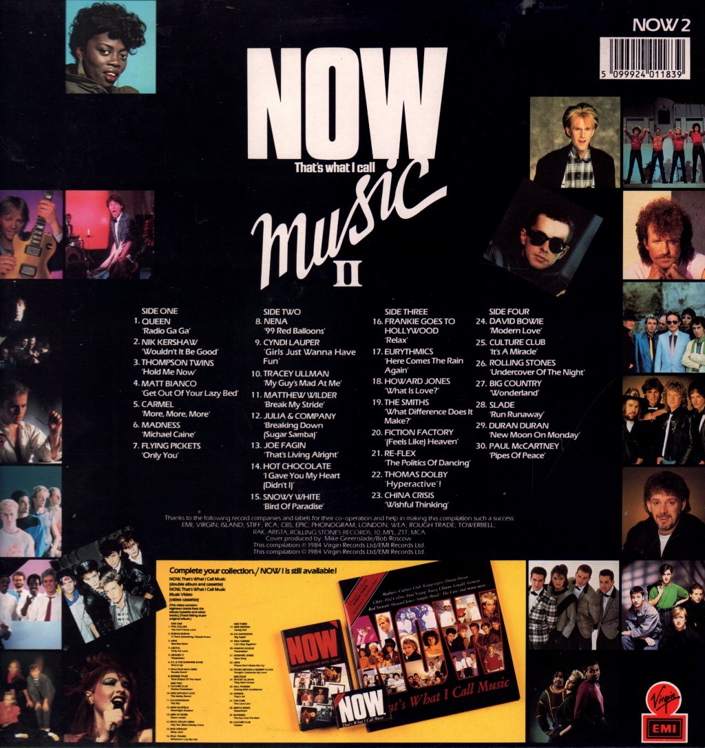 Various Artists - Now That's What I Call Music 2 - Double Lp
