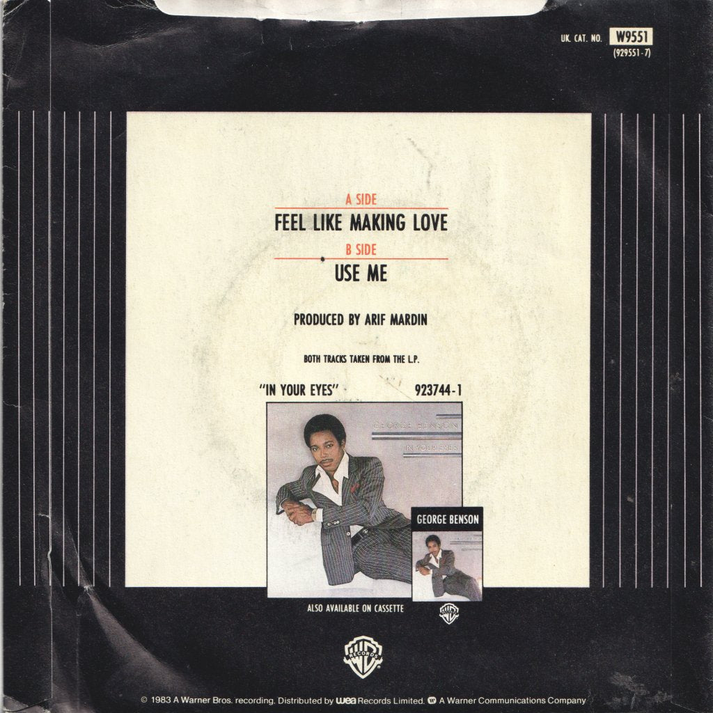 George Benson - Feel Like Making Love - 7 Inch
