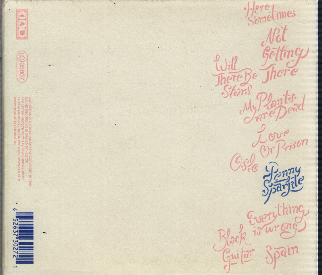Blonde Redhead - Penny Sparkle - Cd