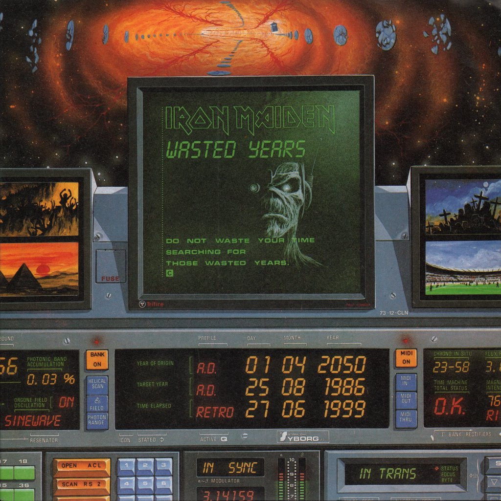 Iron Maiden - Wasted Years - 7 Inch