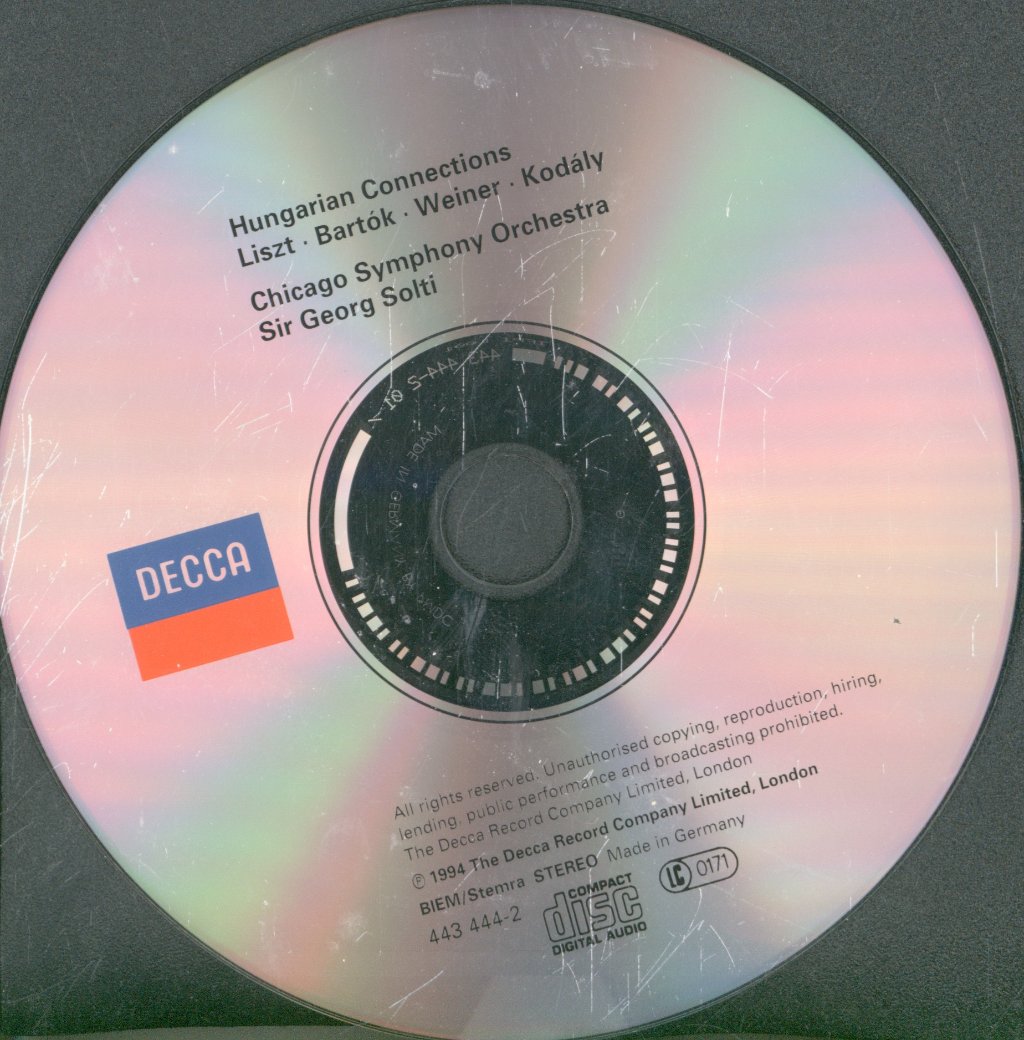 Chicago Symphony Orchestra / Sir Georg Solti - Hungarian Connections - Cd