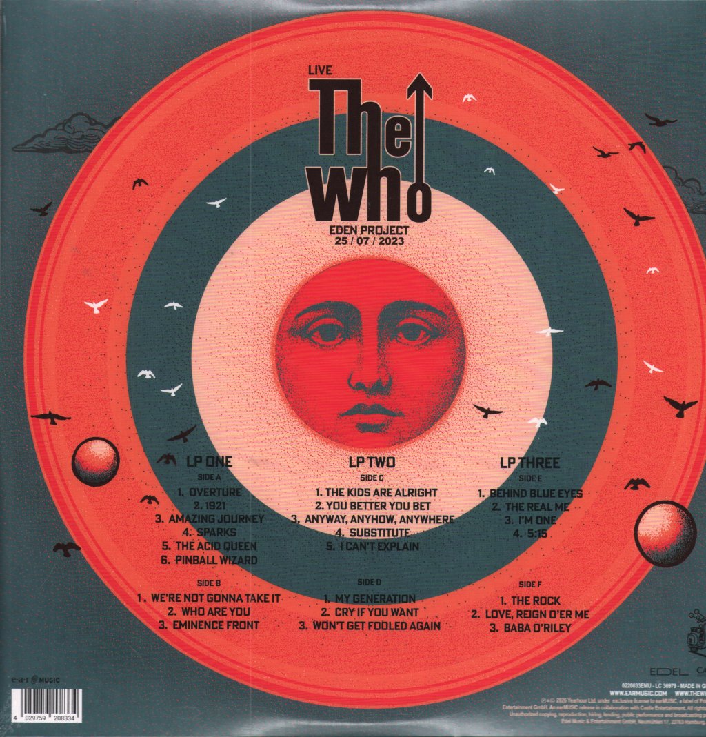 Who - Live At Eden Project - Triple Lp