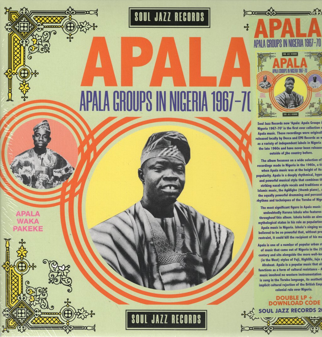 Various Artists - Apala: Apala Groups In Nigeria 1967-70 - Double Lp