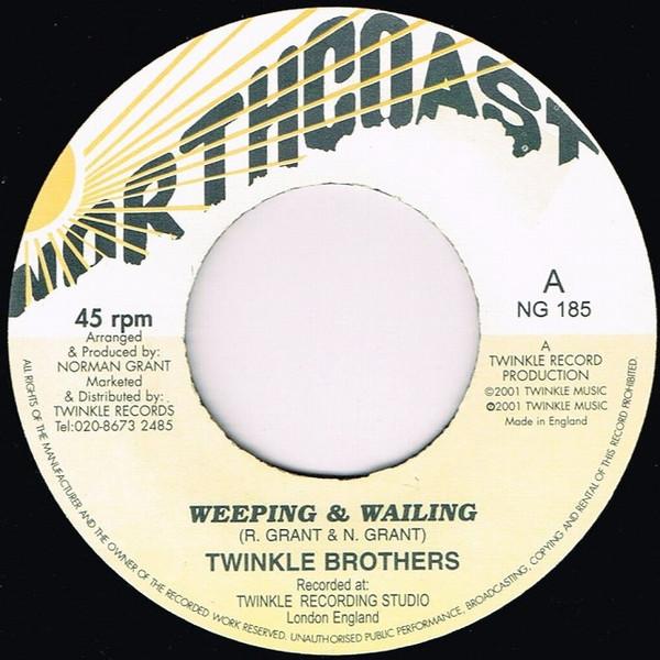 Twinkle Brothers - Weeping & Wailing - 7 Inch