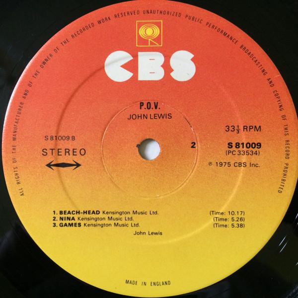 John Lewis - P.O.V. - Lp
