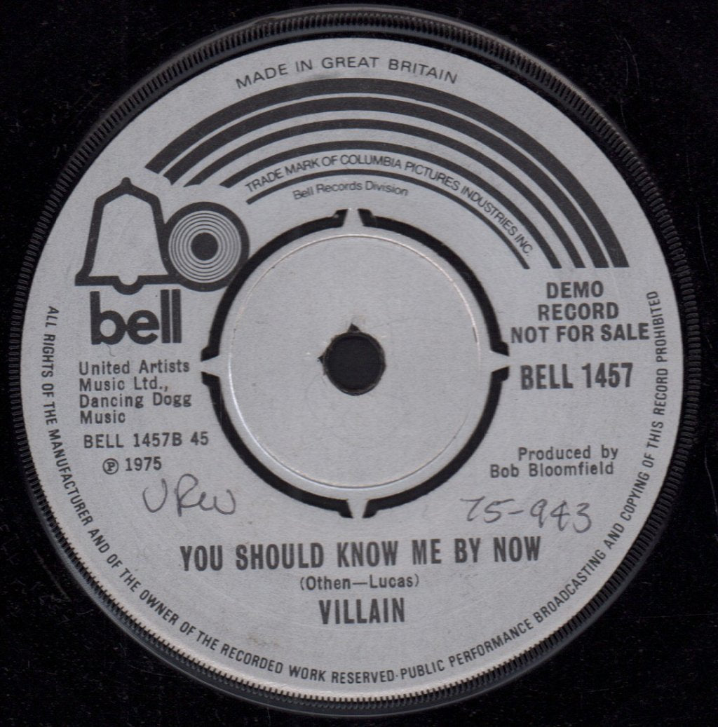 Villain (Glam) - Photograph - 7 Inch