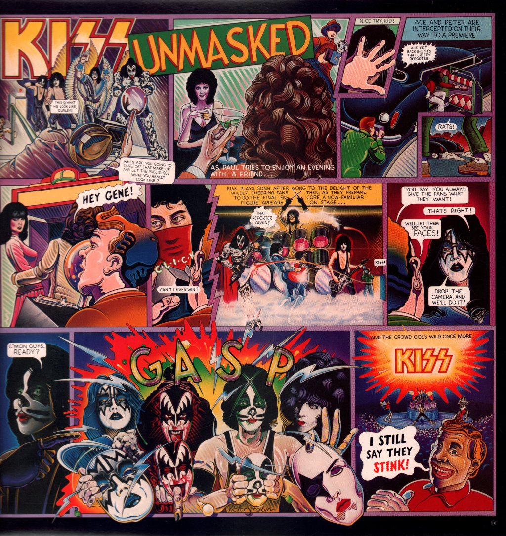 Kiss - Unmasked - Lp