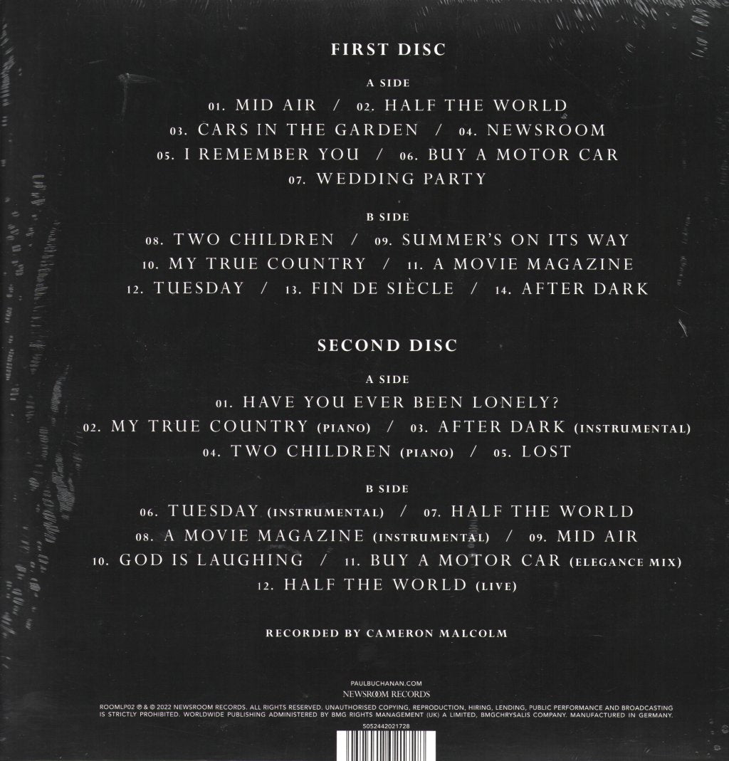 Paul Buchanan - Mid-Air - Double Lp