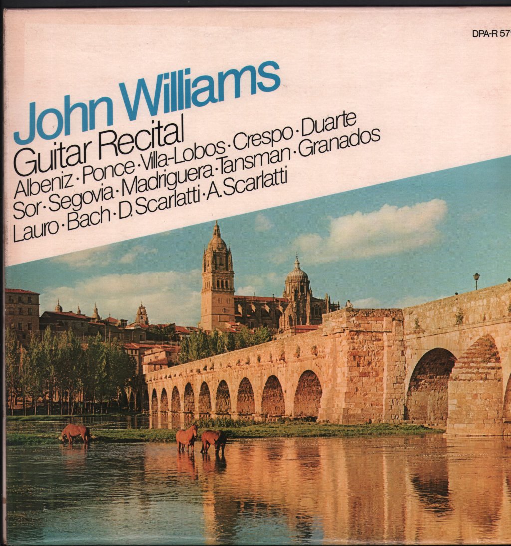John Williams (Guitarist) - Guitar Recital - Double Lp