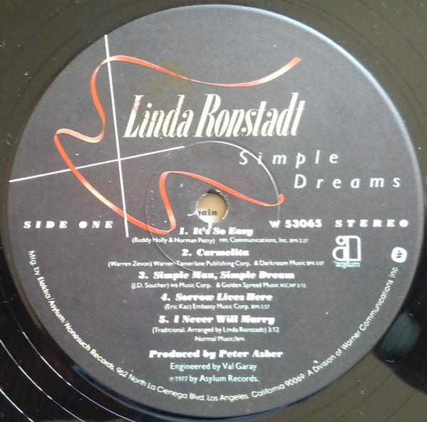 Linda Ronstadt - Simple Dreams - Lp