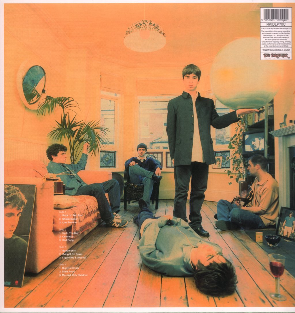 Oasis - Definitely Maybe - Double Lp