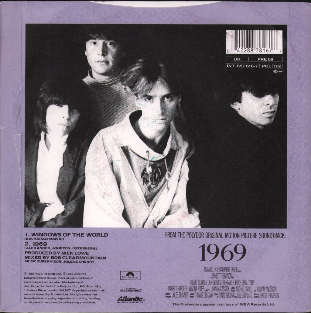 Pretenders - Windows Of The World - 7 Inch