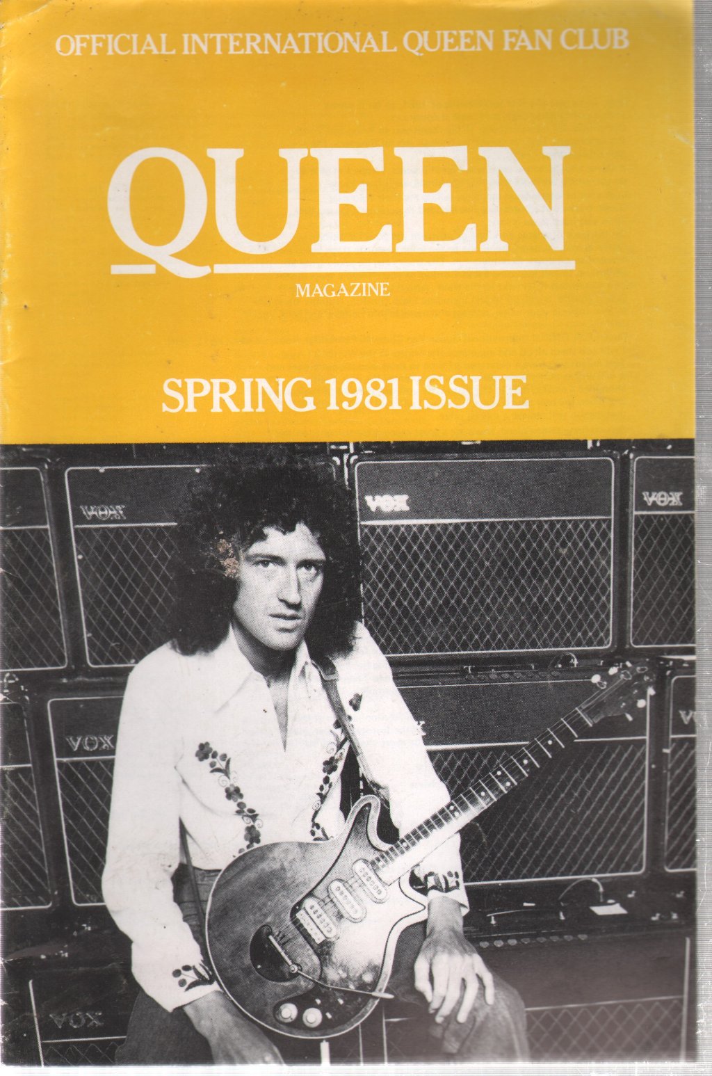 Queen - Official International Queen Fan Club Spring 1981 - Fanzine