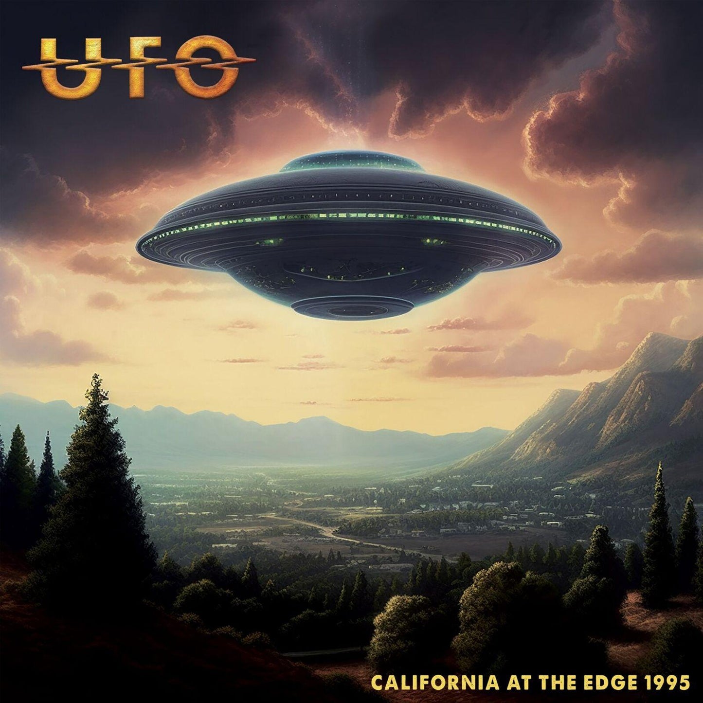 UFO - California At the Edge 1995 - Double Lp