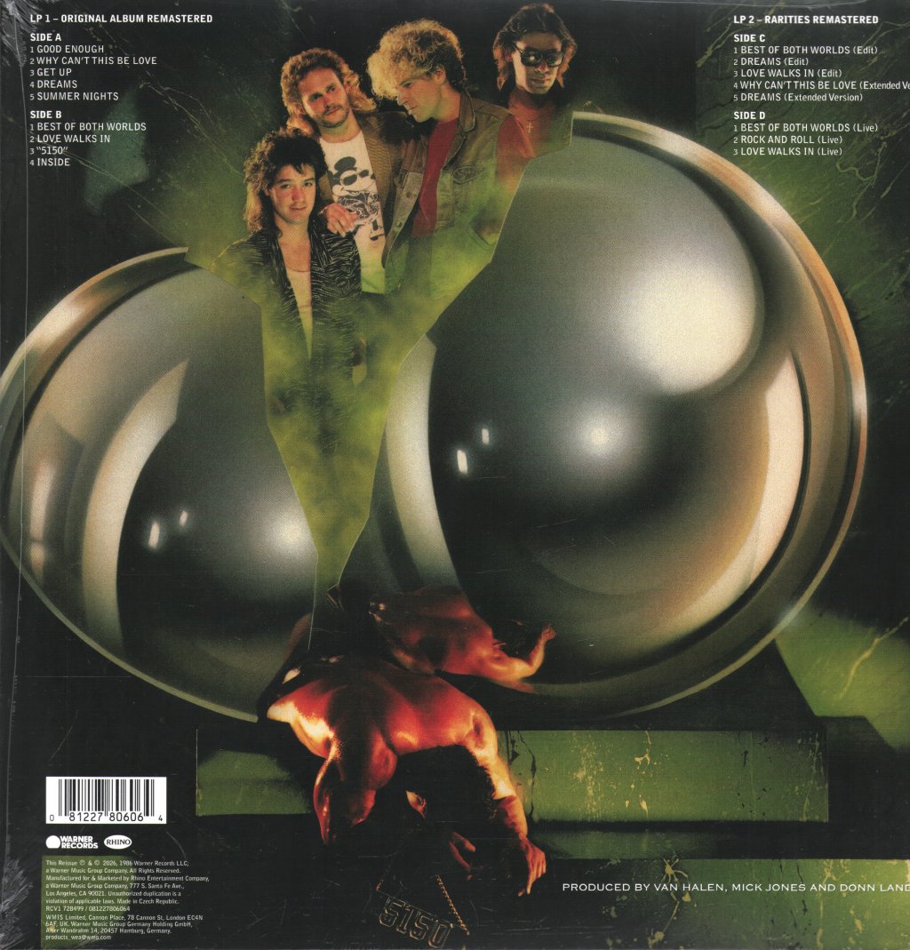 Van Halen - 5150 - Double Lp