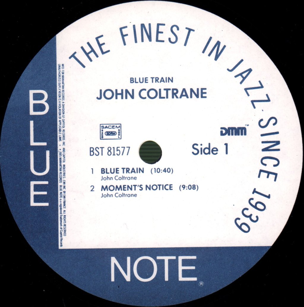 John Coltrane - Blue Train - Lp