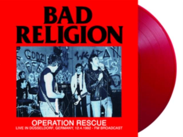 Bad Religion - Operation Rescue - Live In Dusseldorf. Germany. 12.4.1992 - Fm Broadcast (Coloured Vinyl) - Lp
