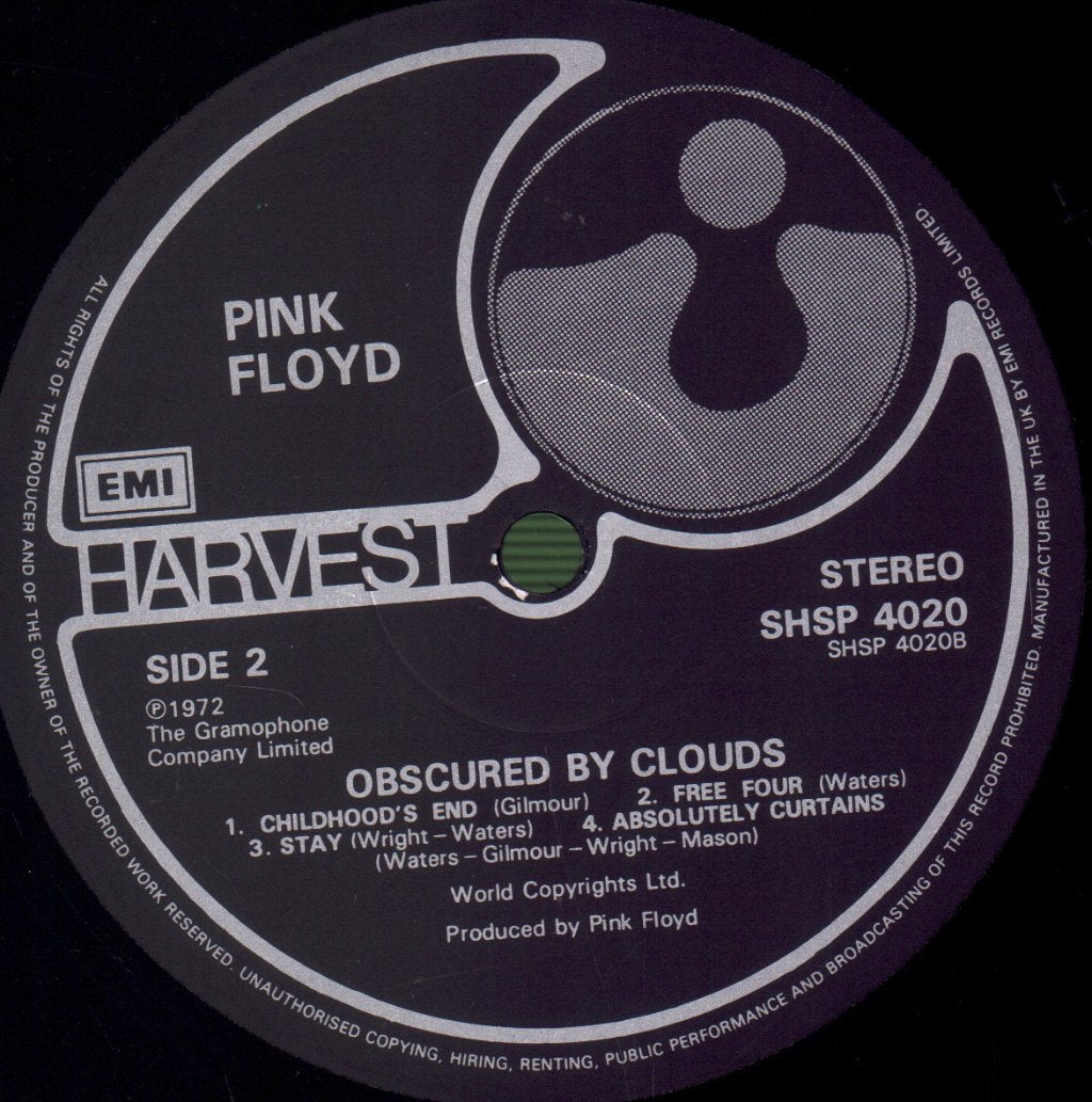 Pink Floyd - Obscured By Clouds - Lp