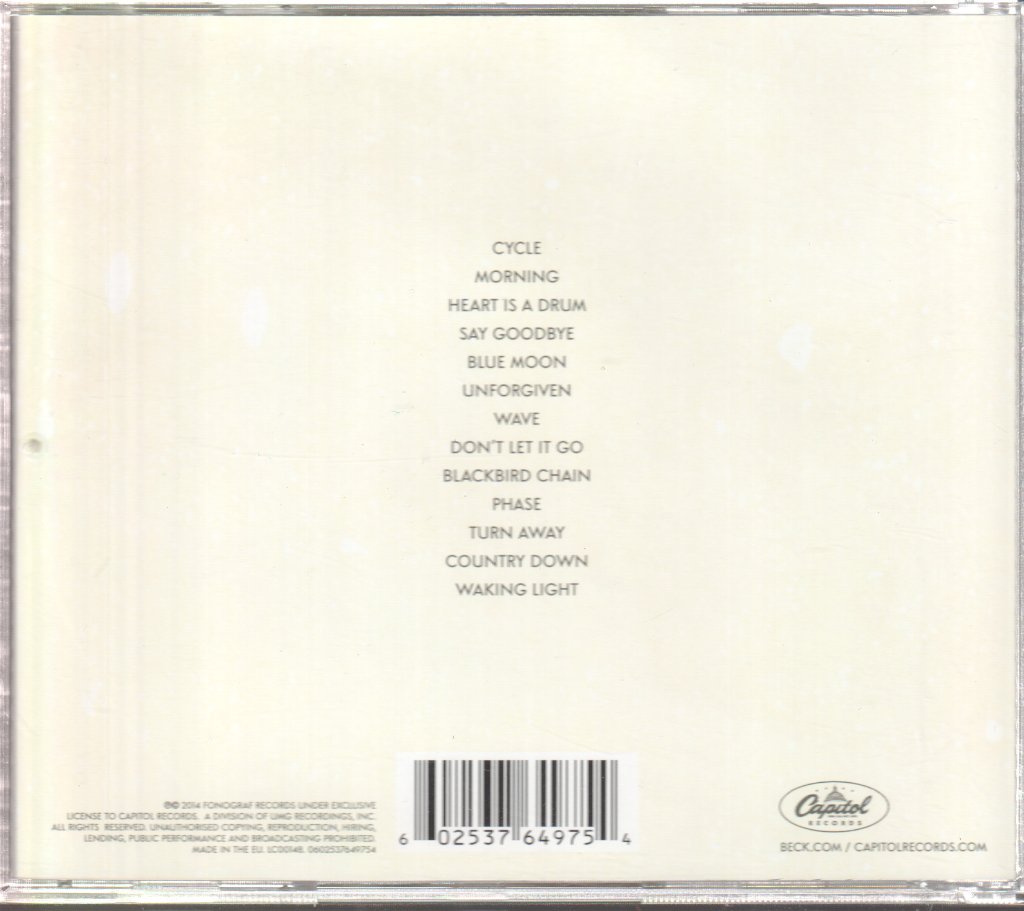 Beck - Morning Phase - Cd