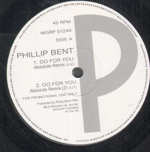 Phillip Bent - Do For You - 12 Inch