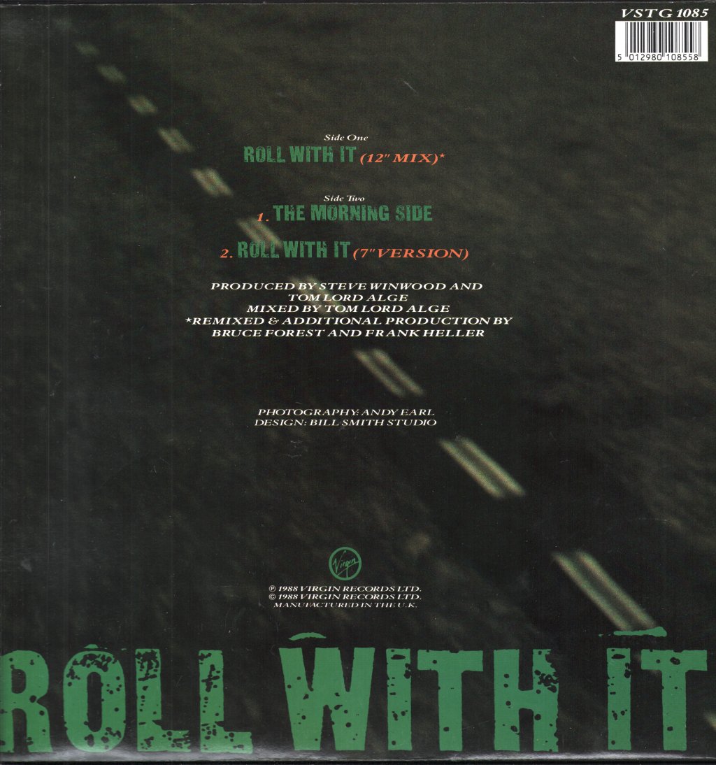 Steve Winwood - Roll With It - 12 Inch