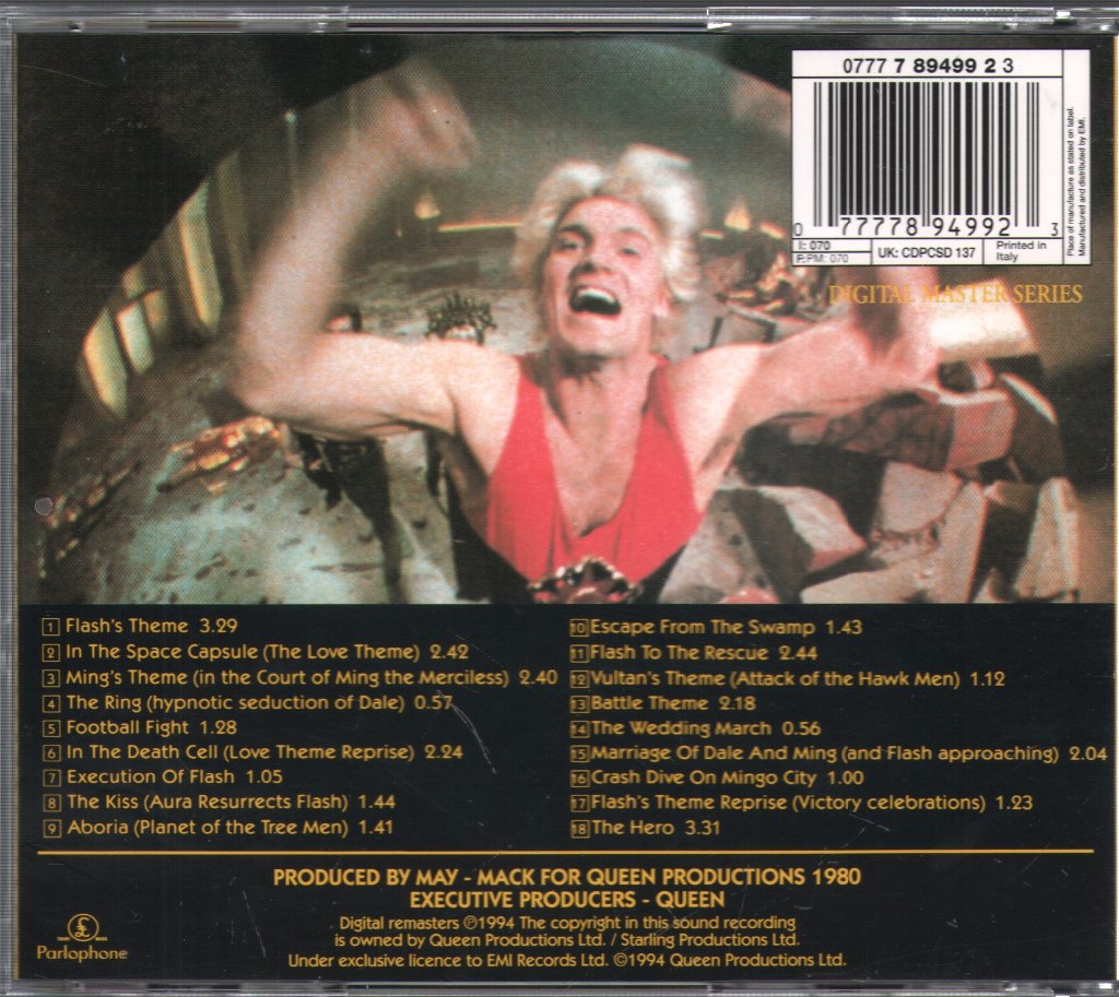 Queen - Flash Gordon (Original Soundtrack Music) - Cd