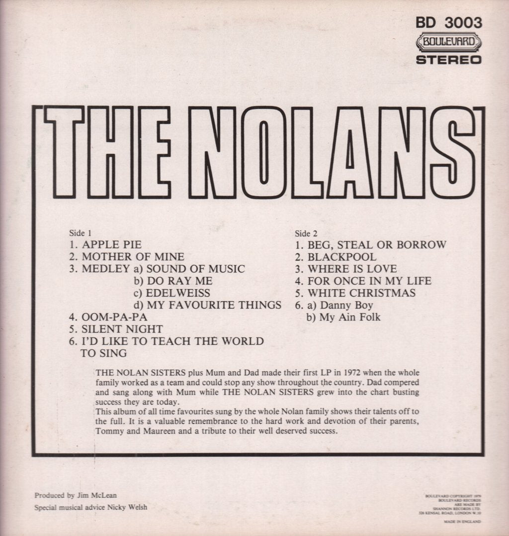 Nolans - Nolans - Lp