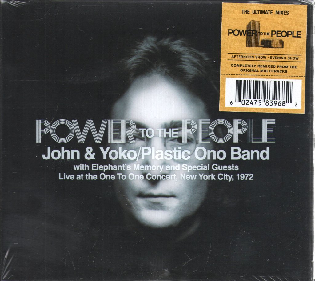 Plastic Ono Band, John Lennon and Yoko - Power To the People - Double Cd