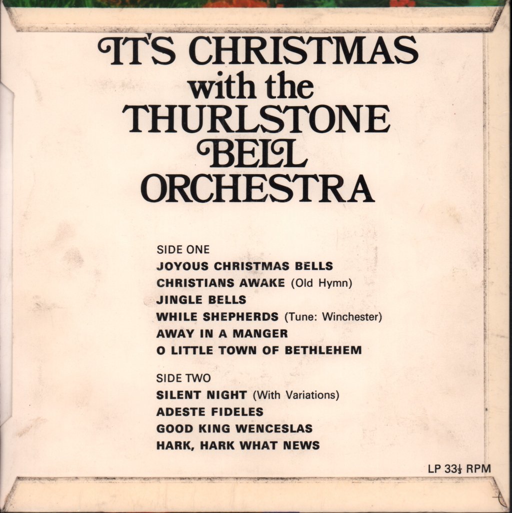 thurlestone bell orchestra - it's christmas - 7 Inch