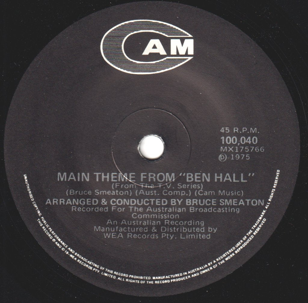 Bruce Smeaton - Main Theme From Ben Hall - 7 Inch