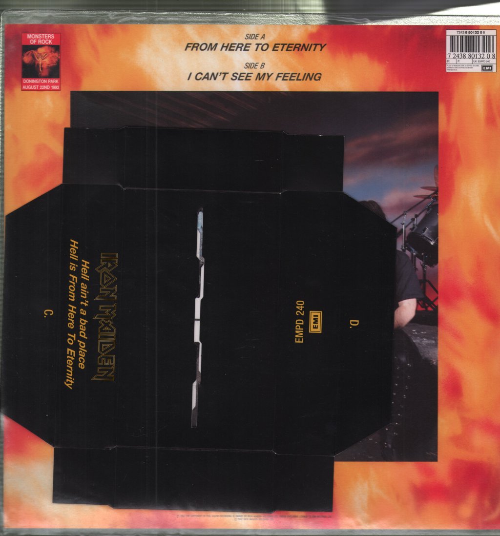 Iron Maiden - From Here To Eternity - 7 Inch