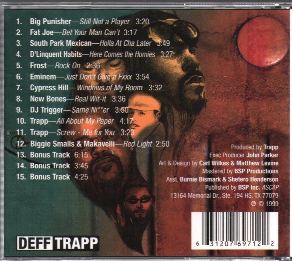 Various Artists - Latino Gangster Rappers - Cd