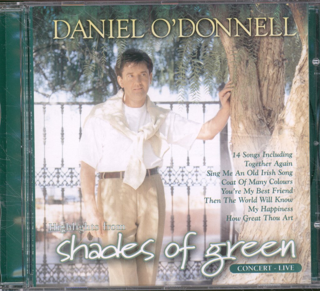Daniel O'donnell - Highlights From Shades Of Green Concert - Live - Cd