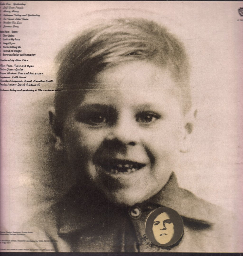 Alan Price - Between Today And Yesterday - Lp