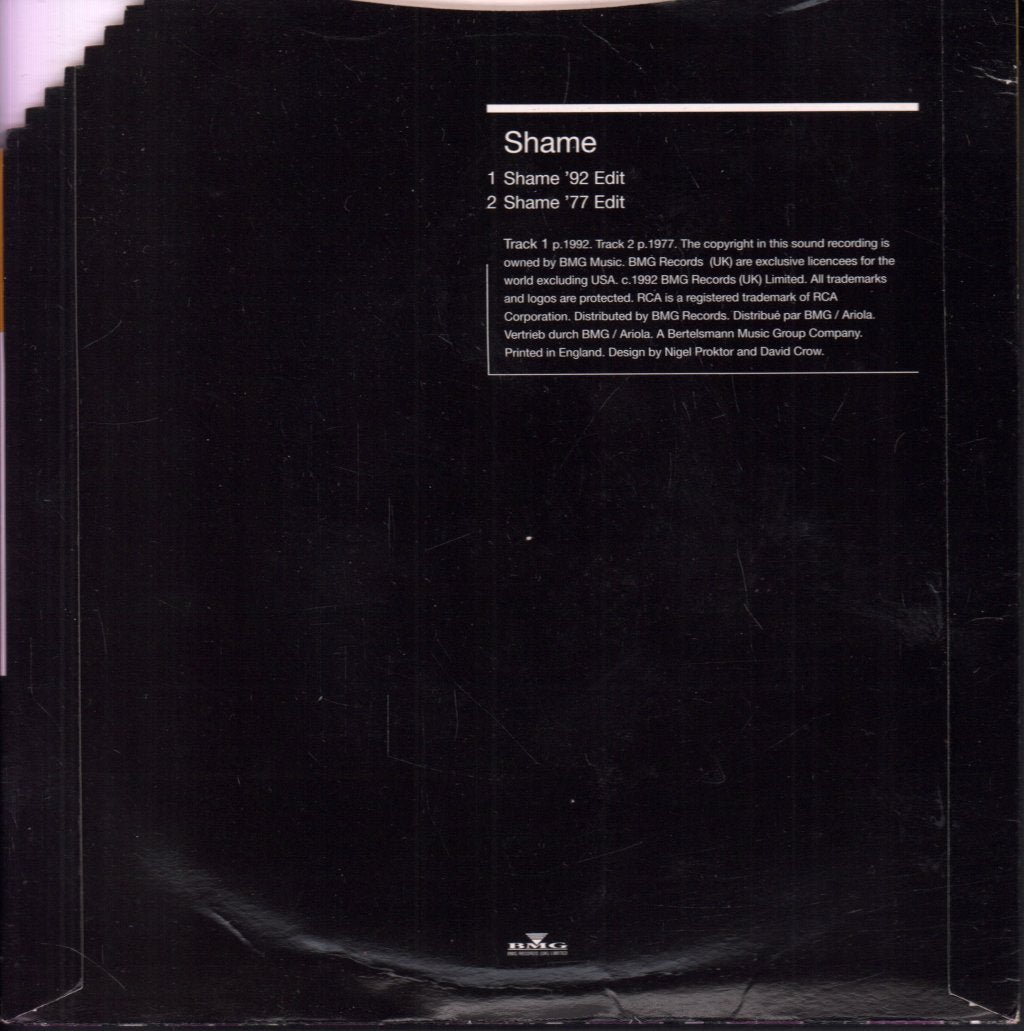Evelyn Champagne King - Shame '92 Edit - 7 Inch