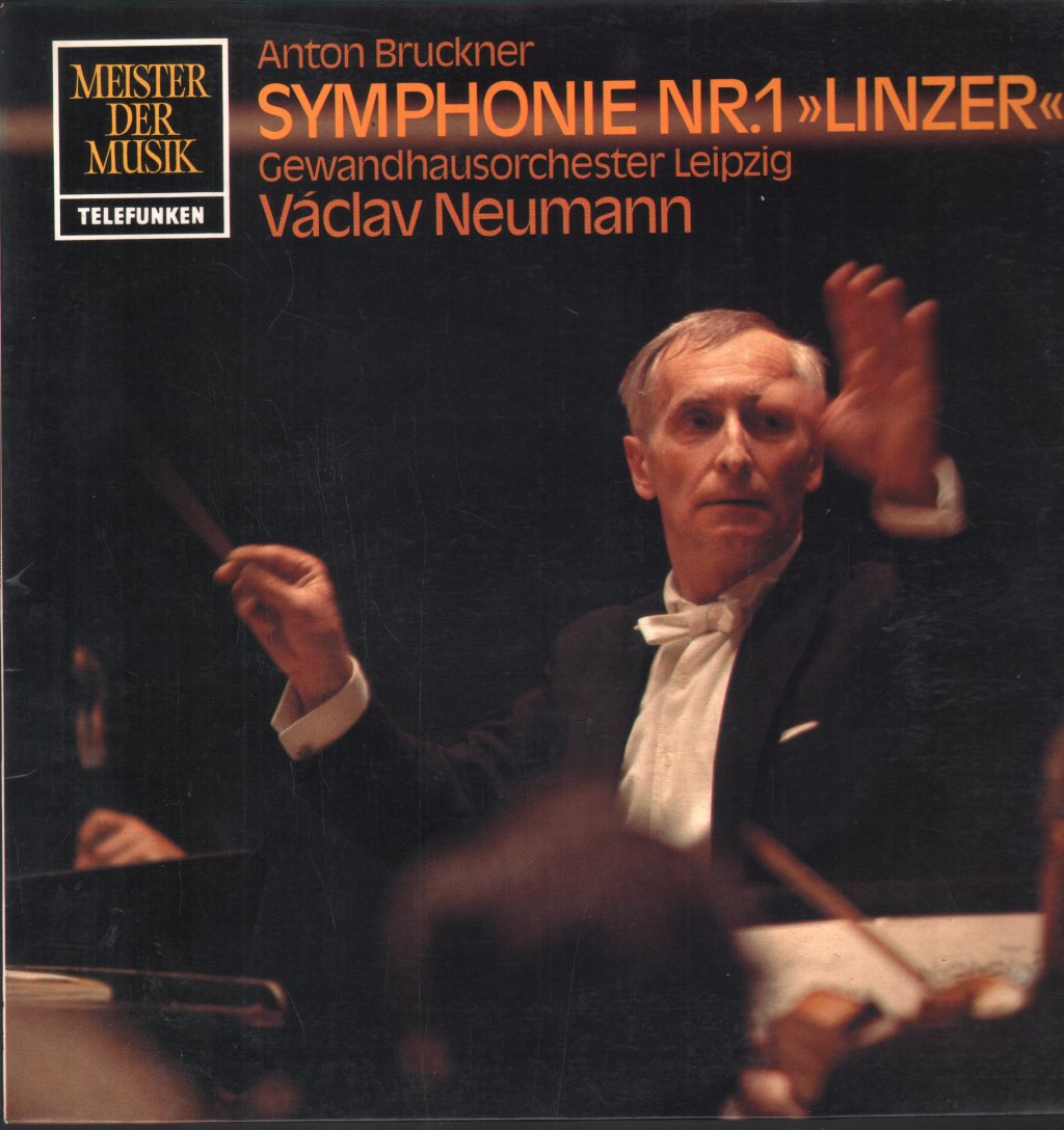 Vaclav Neumann / Gewandhausorchester Leipzig - Anton Bruckner - Symphonie Nr. 1 "Linzer" - Lp